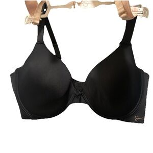 🆕Jessica Simpson 2 Pack Comfort Strap Lace Bras Blk/Cream 40C Full Figure NWT